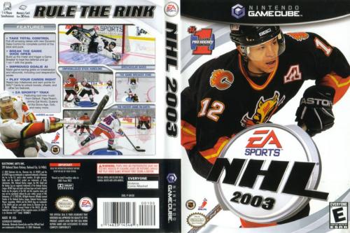 NHL 2003 Cover - Click for full size image